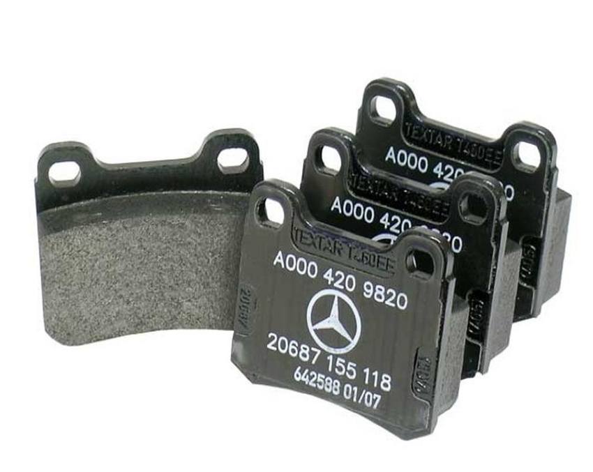 Mercedes Disc Brake Pad Set - Rear 000420982041